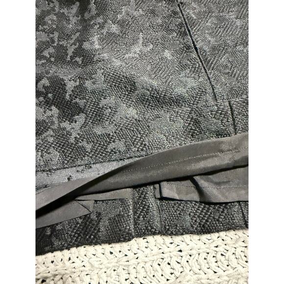 Karl Lagerfeld Paris Tweed Shift Dress Bow Lace Wool Sz 10 Lined Black MSRP $149 - Picture 11 of 15